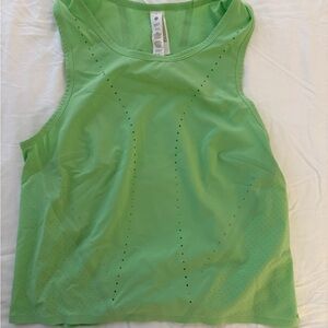 Lululemon Athletica Lime Green Tank Top